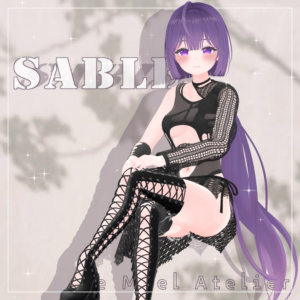 【6アバター対応】Sable