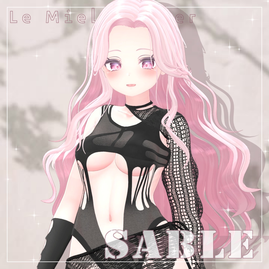 【6アバター対応】Sable