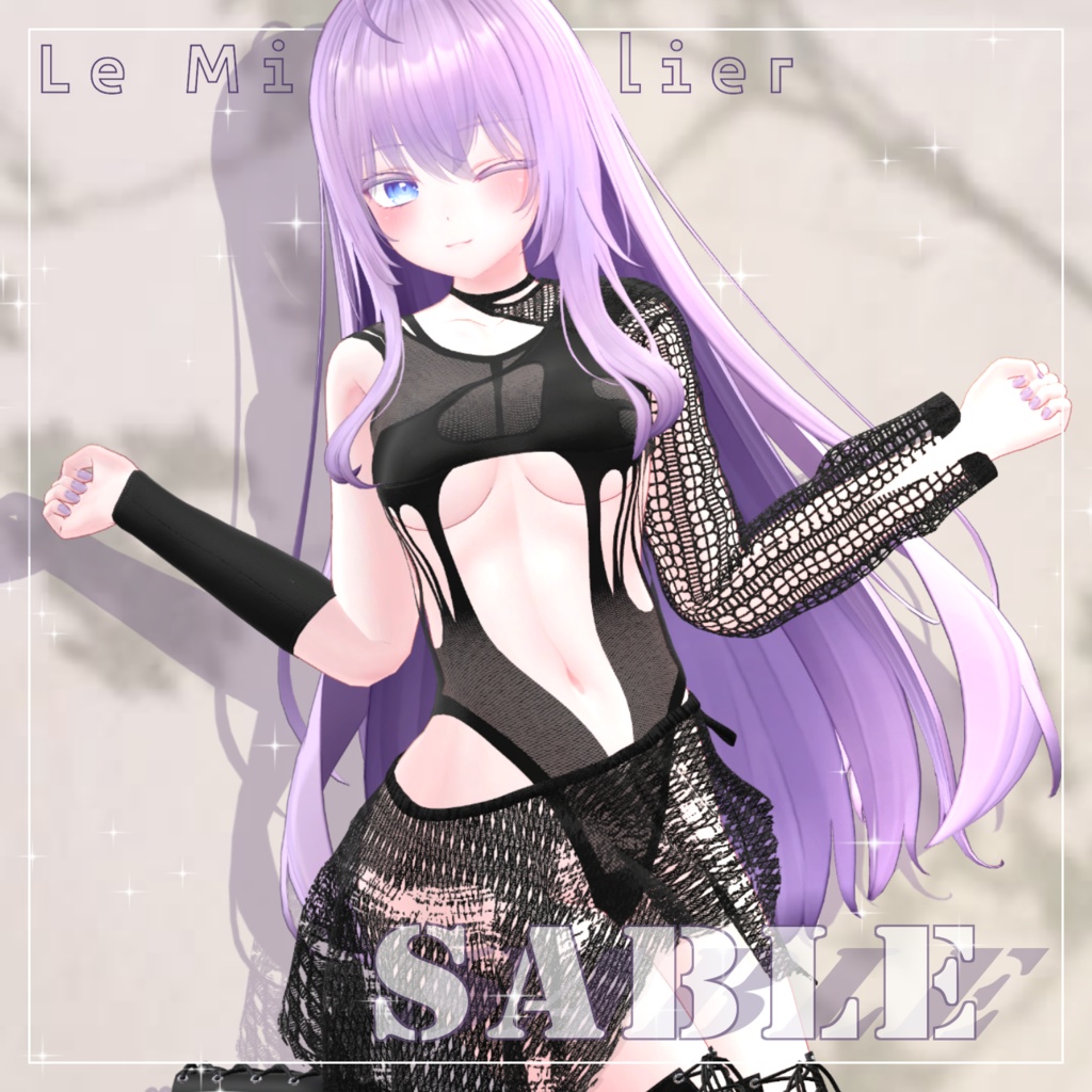 【6アバター対応】Sable