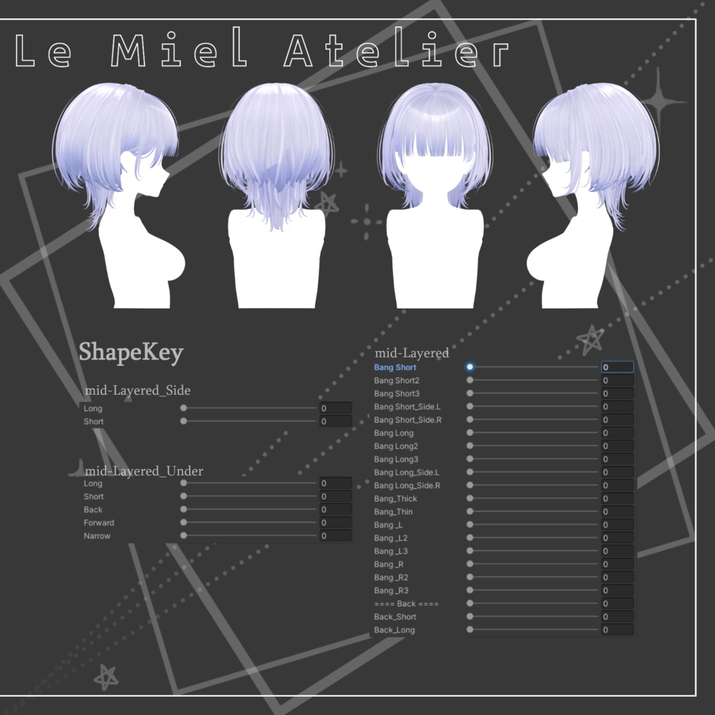 ✨Mid-Layered Hair✨