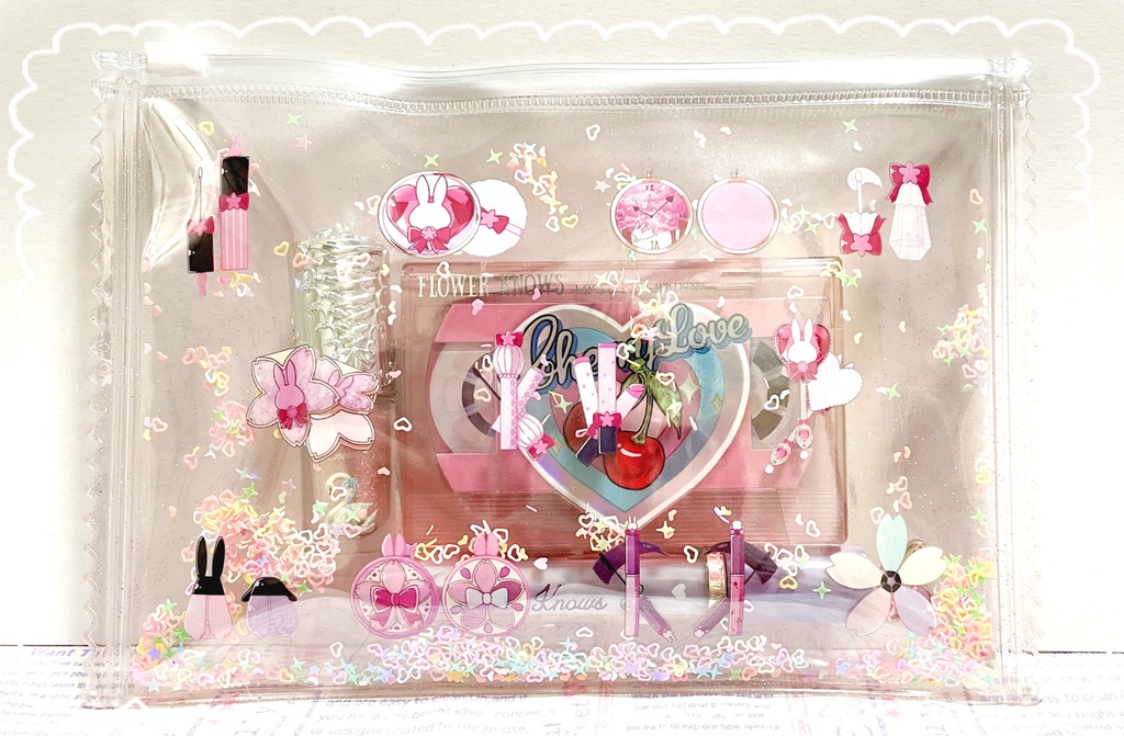 グリッダーポーチ&フレークシールセット