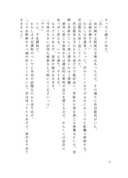 岸辺夢 二度目はない 小説本 Janenadoe Booth 岸辺夢 二度目はない 小説本 Janenadoe Booth