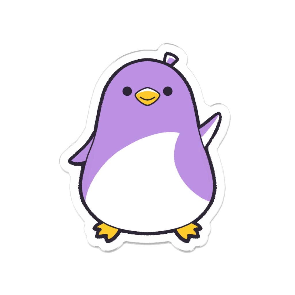 再生の道　みっちーアクリルバッジ