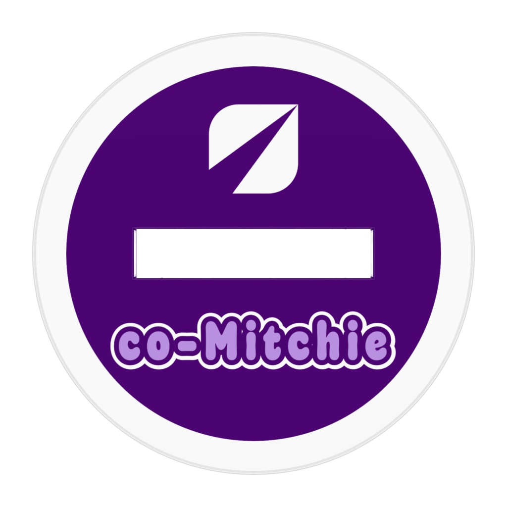 再生の道 こみっちー(淡青紫)アクリルフィギュア