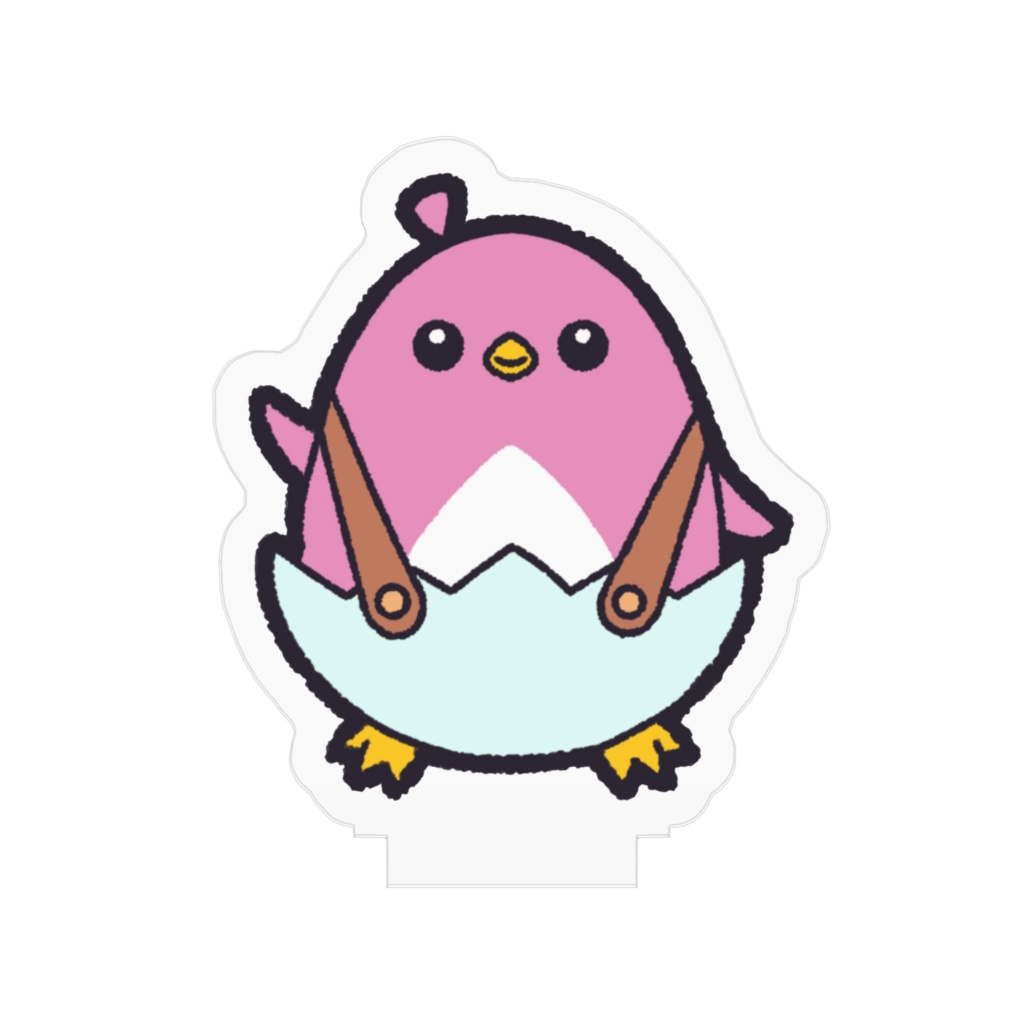 再生の道 こみっちー(ピンク)アクリルフィギュア