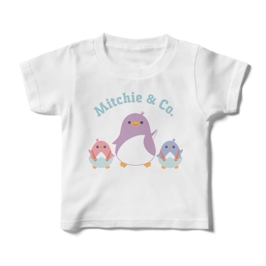 再生の道 みっちー&こみっちーキッズTシャツ