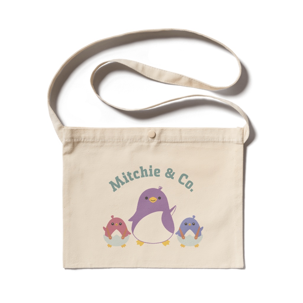 再生の道　みっちー＆こみっちー　サコッシュ