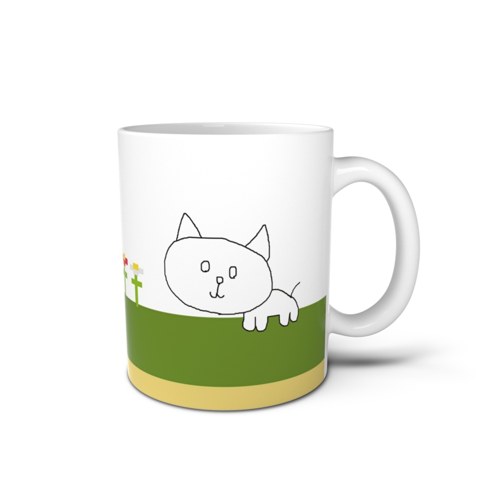 ずまねこマグカップ