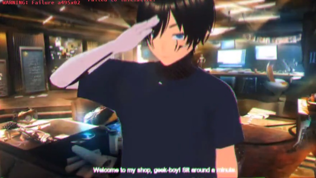 "Virus" - Cyberpunk Scavver Vroid Model ( FREE ) ウイルス  サイバーパンク