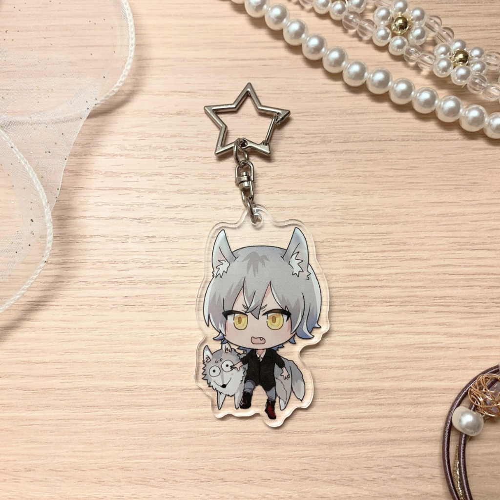 アクリルキーホルダー（狼男）