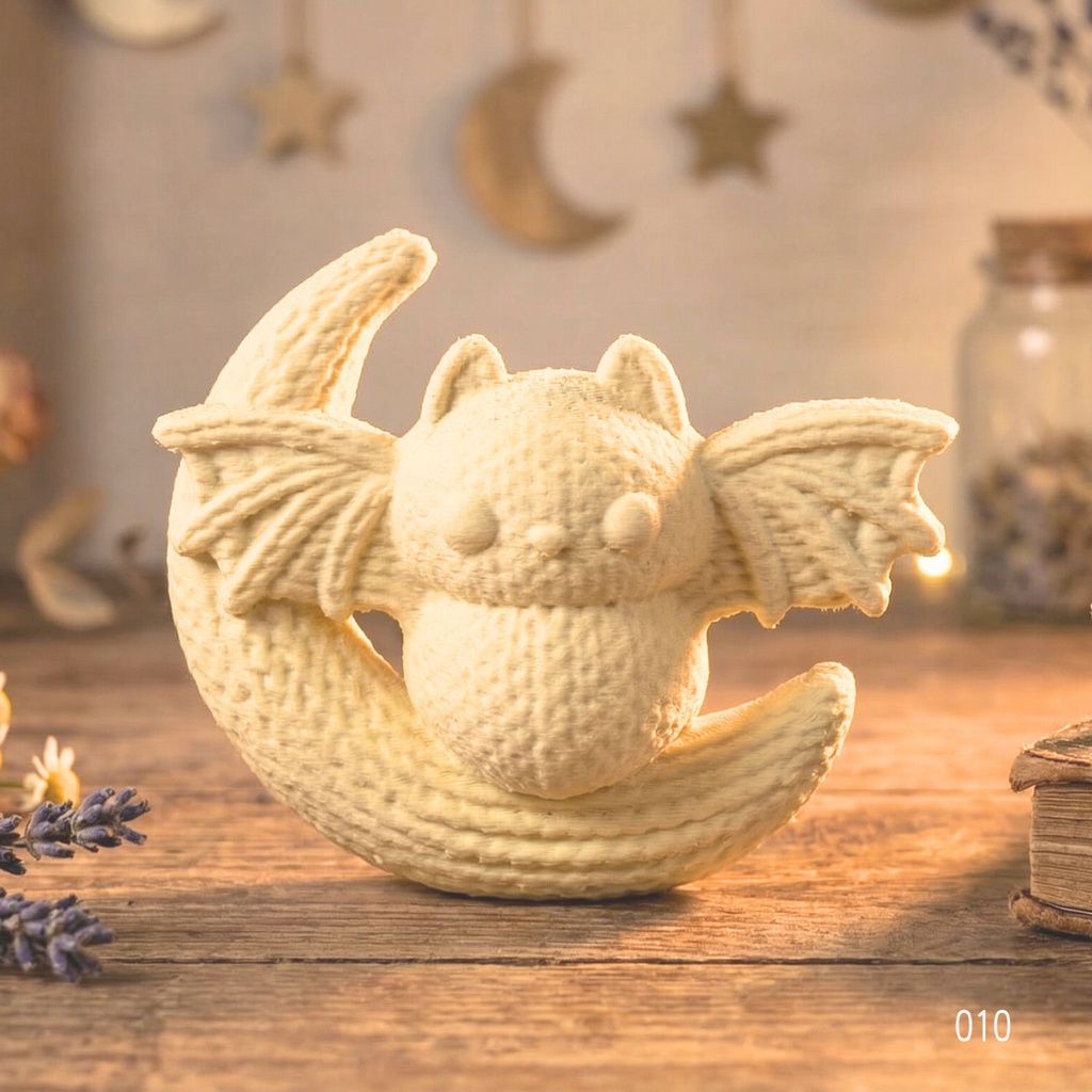 🦇毛糸のこうもりちゃん ― 月守りオーク