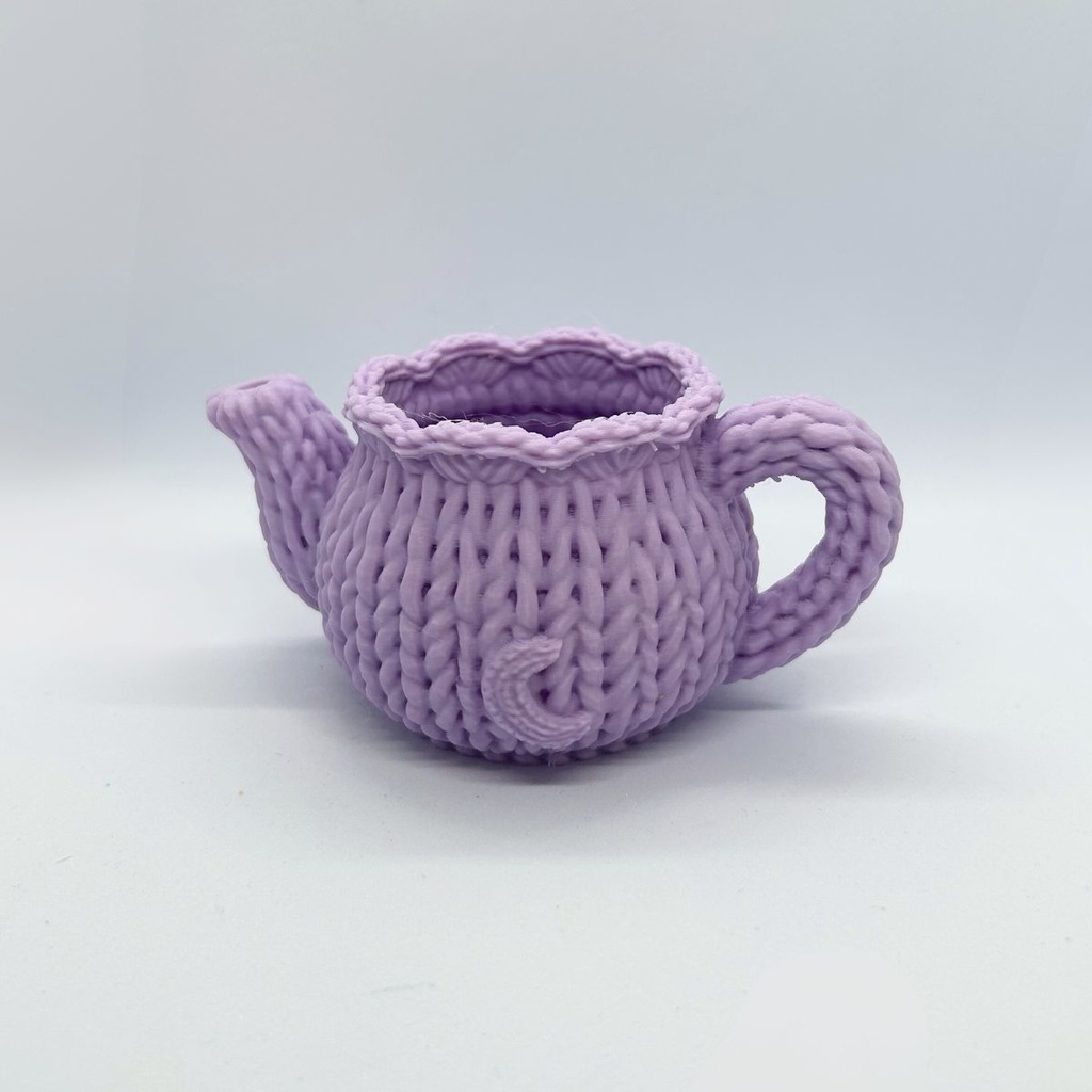 ☕ 夢見るティーポット — 紅藤色 —