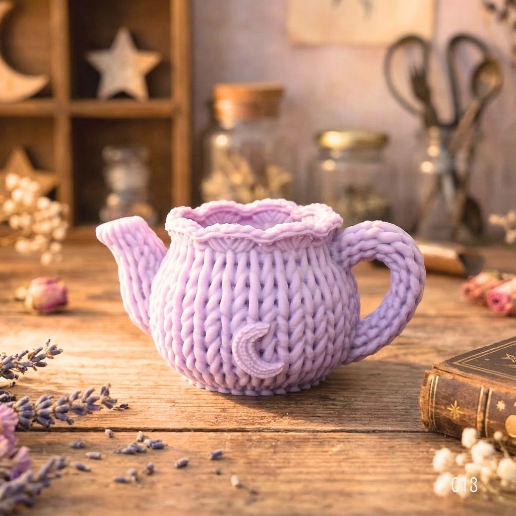  ☕ 夢見るティーポット  — 紅藤色 —