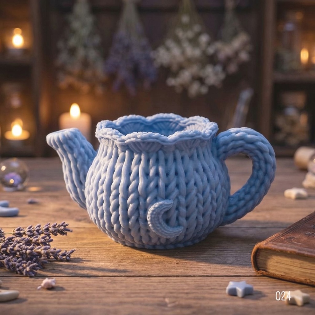 朝露の色をした、森のティーポット 024