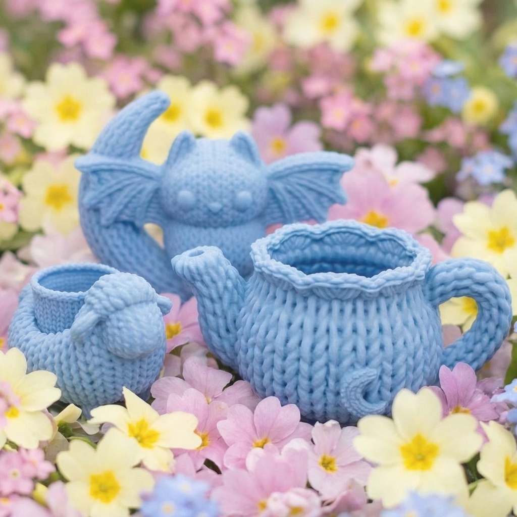 朝露の色をした、森のティーポット 024