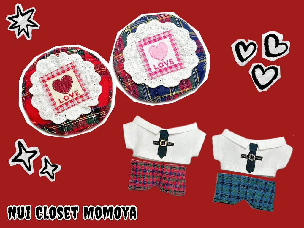 ♥LOVE HEART BERET♥