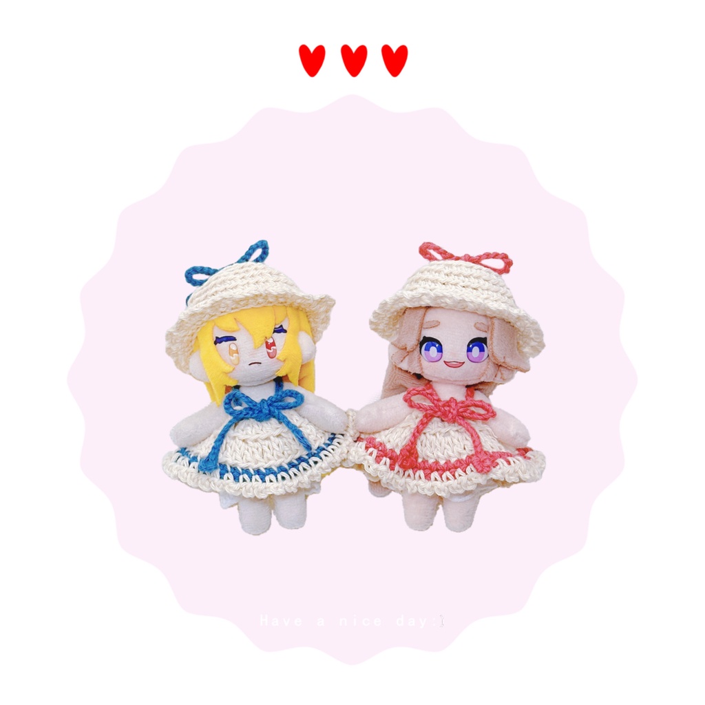 ♡ぷにみお♡ ワンピース&帽子set