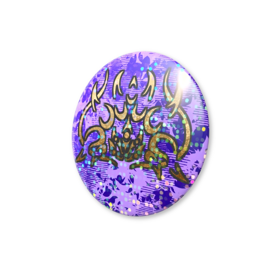 ホログラム缶バッジ レトゥムシンボルマーク