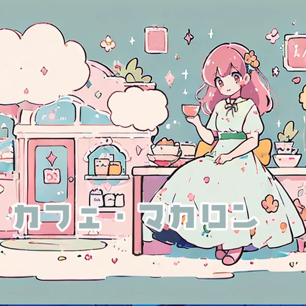 フリーBGM「カフェ・マカロン」