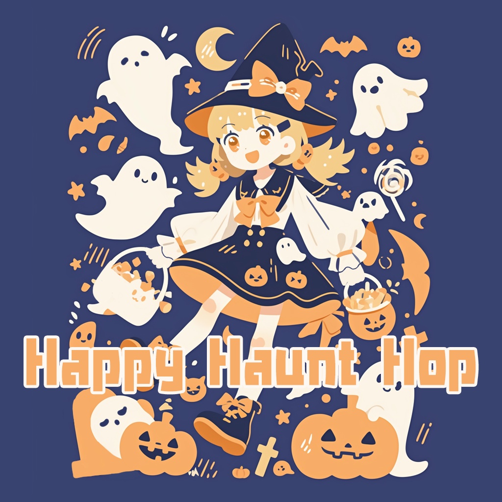 【フリーBGM】Happy Haunt Hop