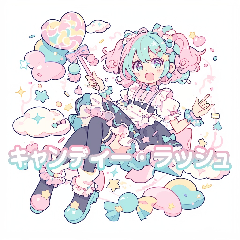 【フリーBGM】キャンディ・ラッシュ