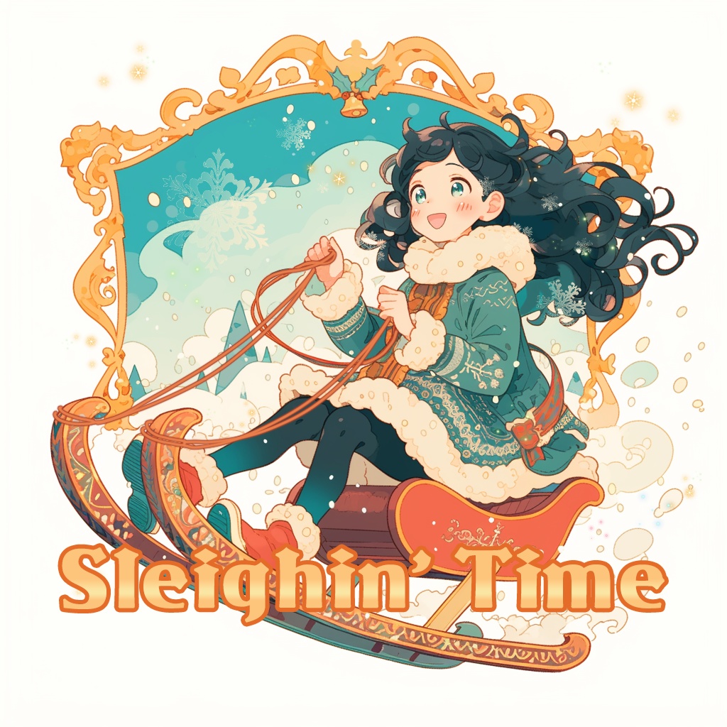 【フリーBGM】Sleighin' Time