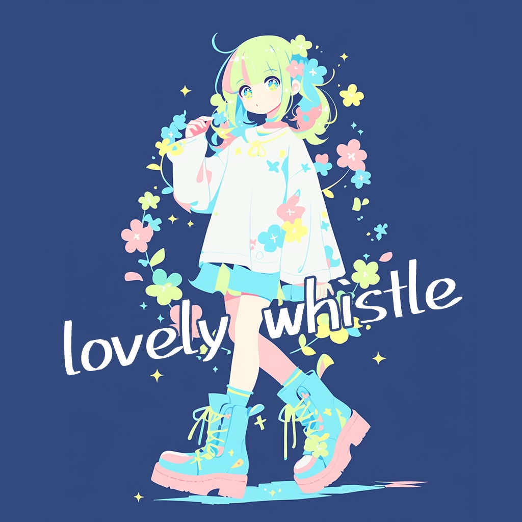 【フリーBGM】lovely whistle