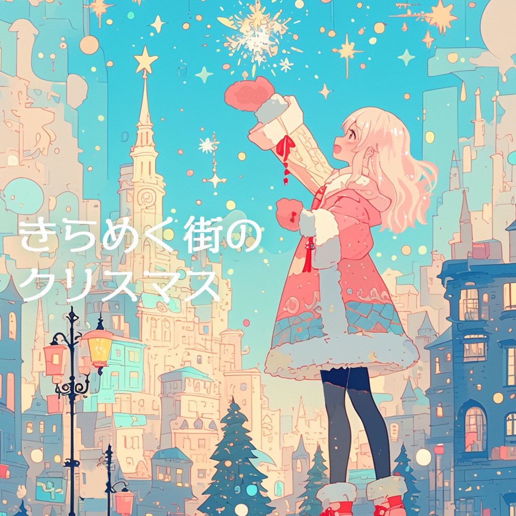 【フリーBGM】きらめく街のクリスマス