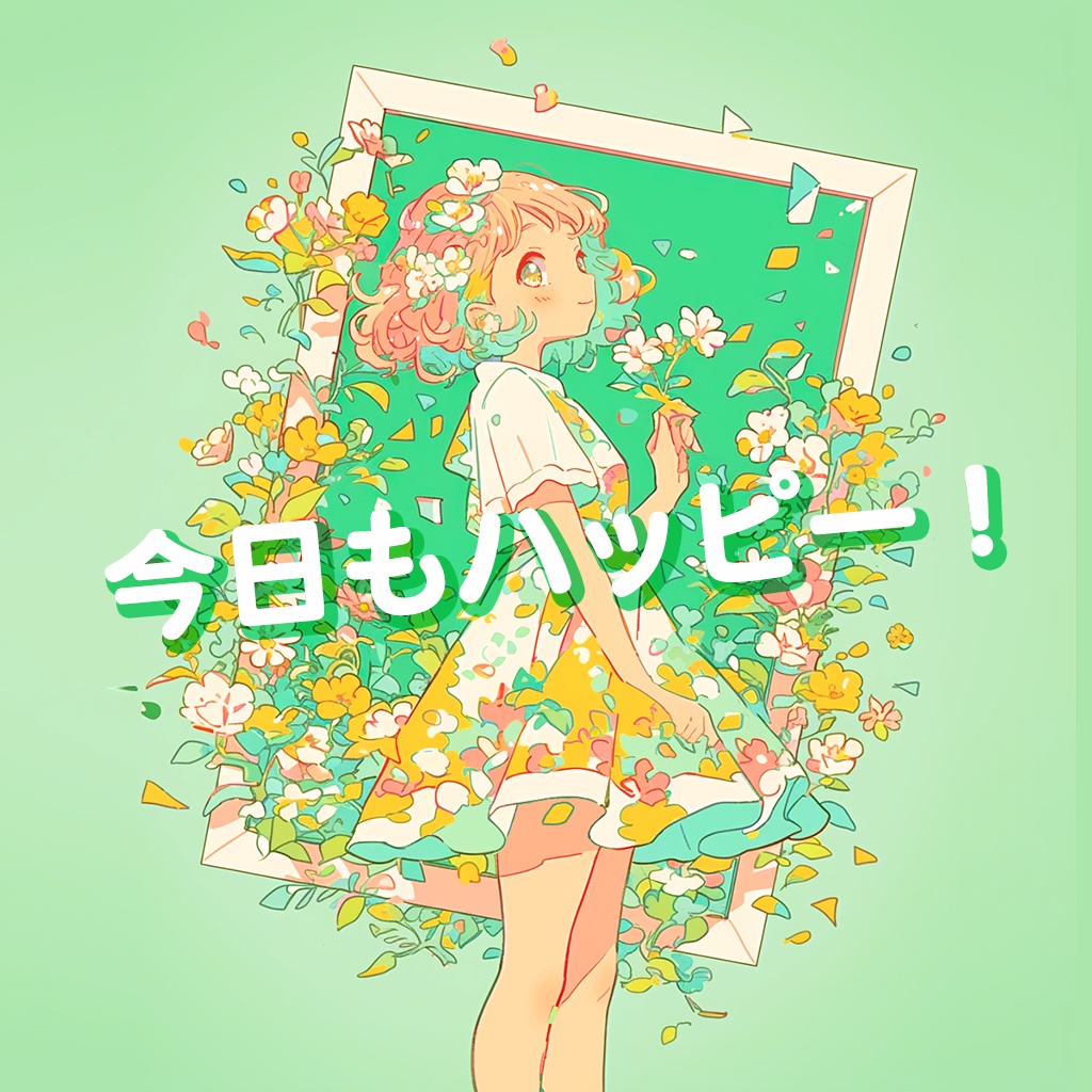 【フリーBGM】今日もハッピー！
