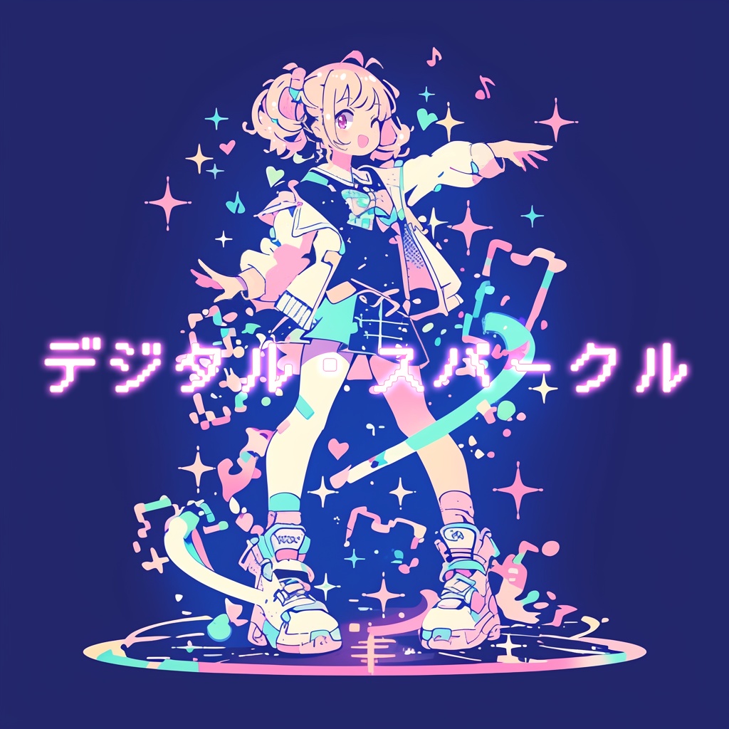 【フリーBGM】デジタル・スパークル