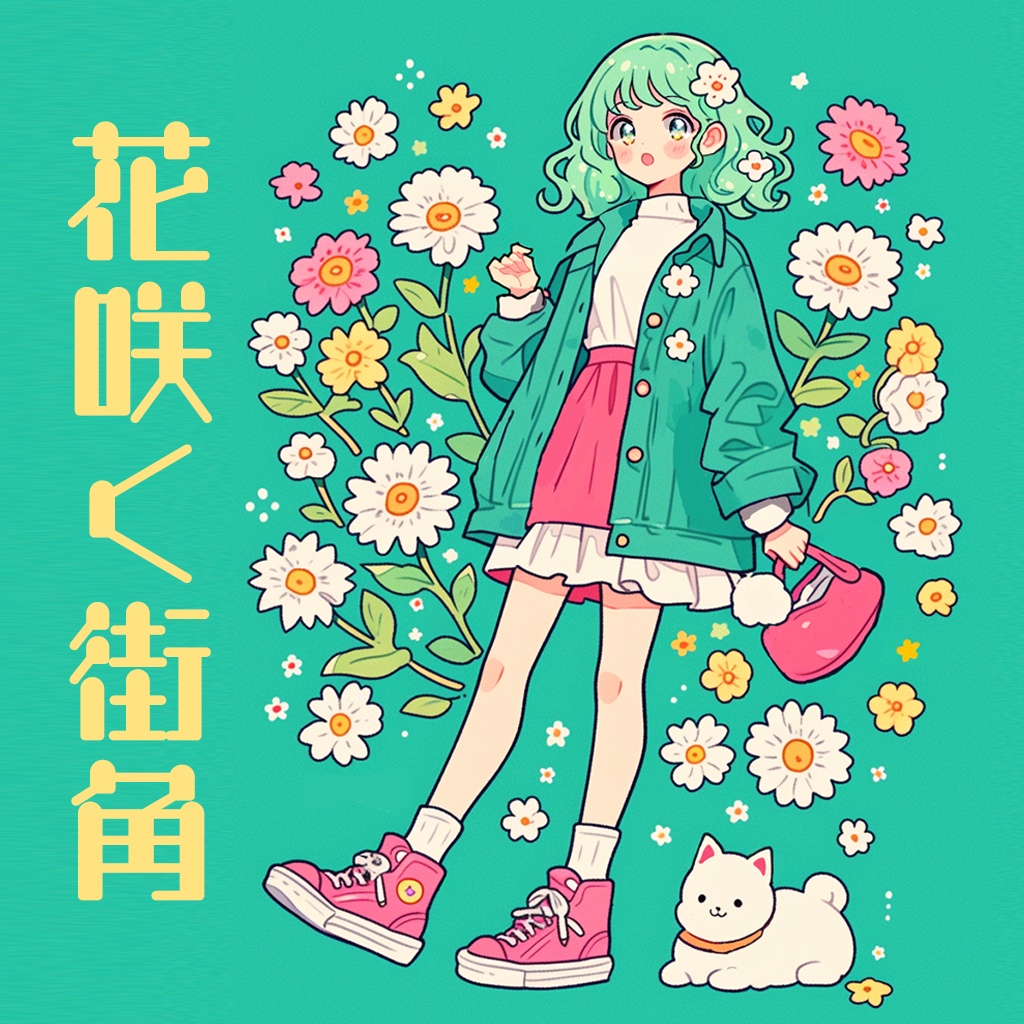 【フリーBGM】花咲く街角