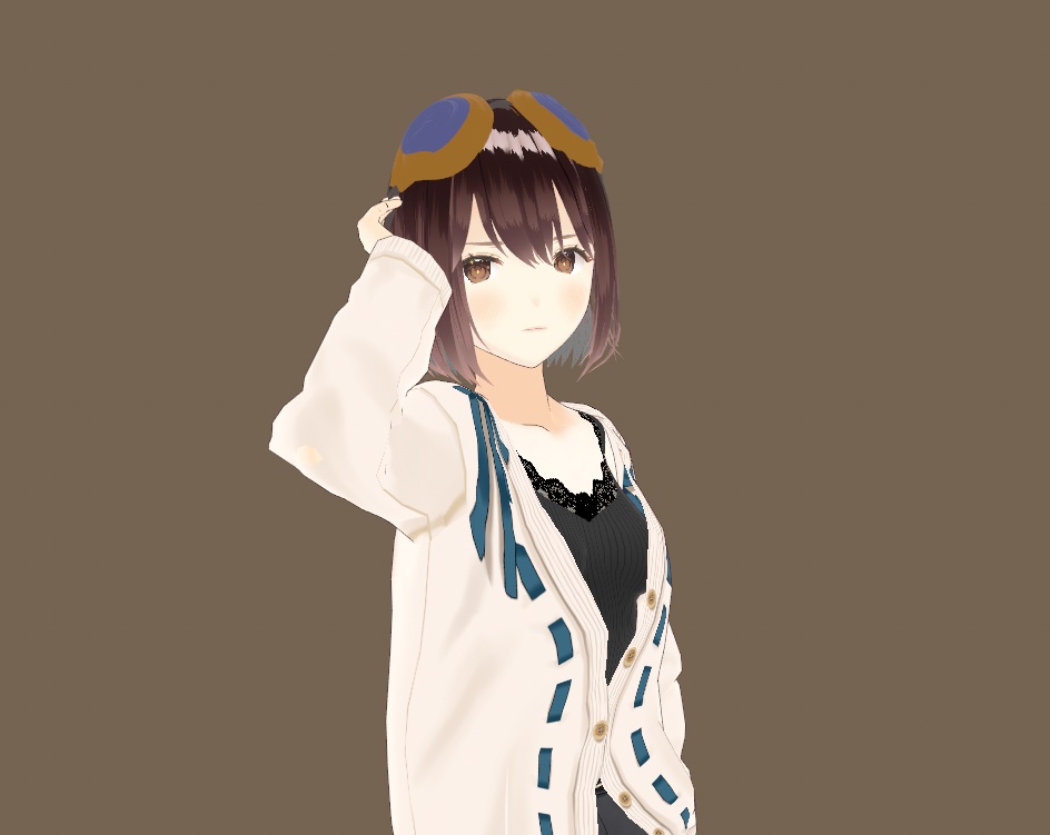 vroid steampunk goggles スチームパンクゴーグル