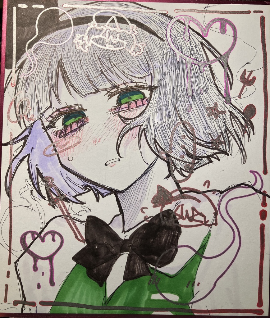 【期間限定委託】色紙【情熱溢れる】
