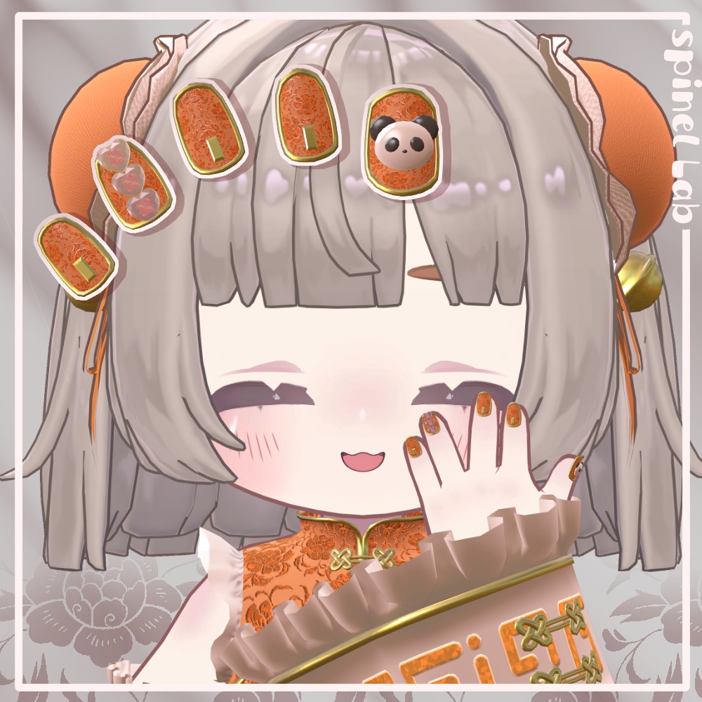 【まめふれんず対応】夢々ネイル