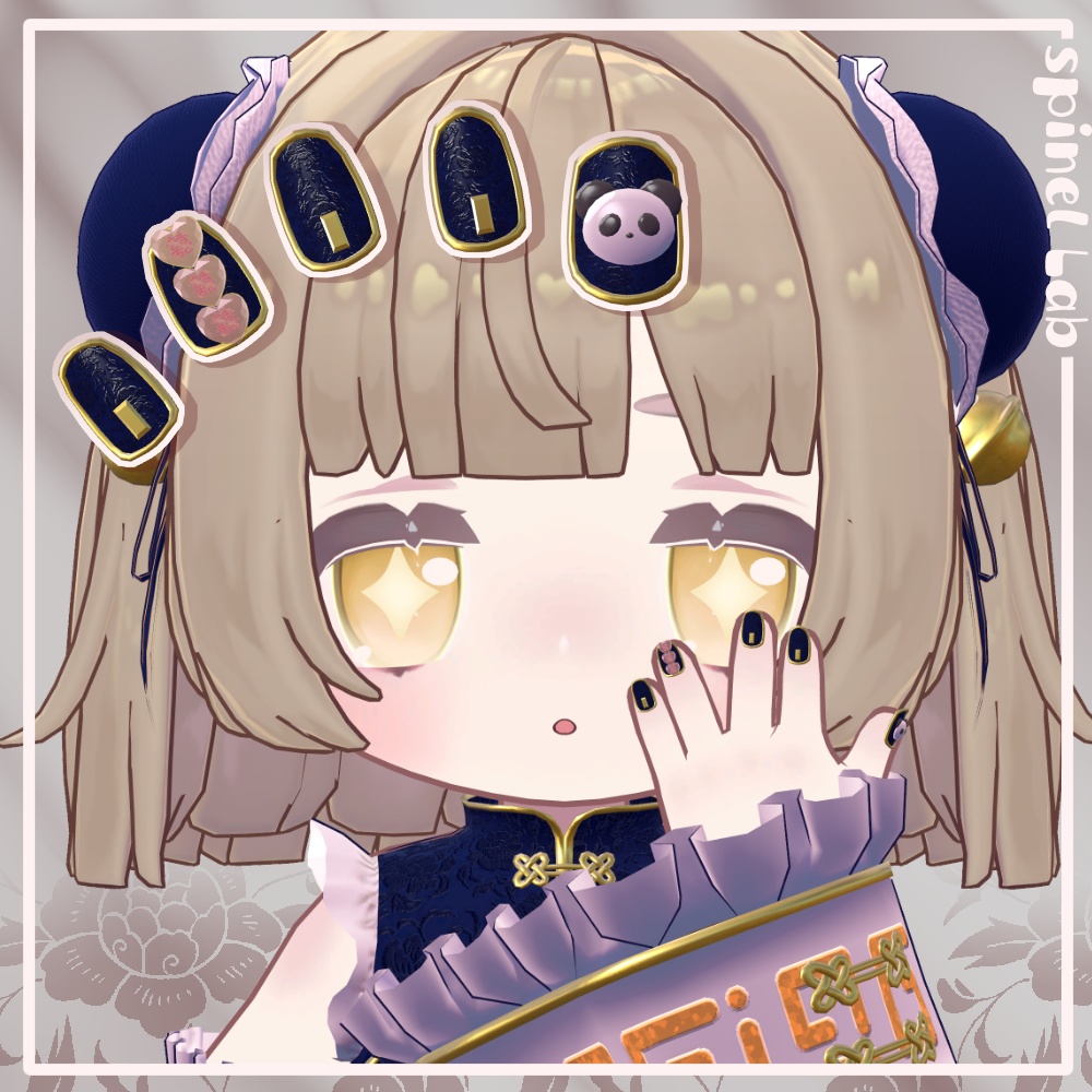 【まめふれんず対応】夢々ネイル