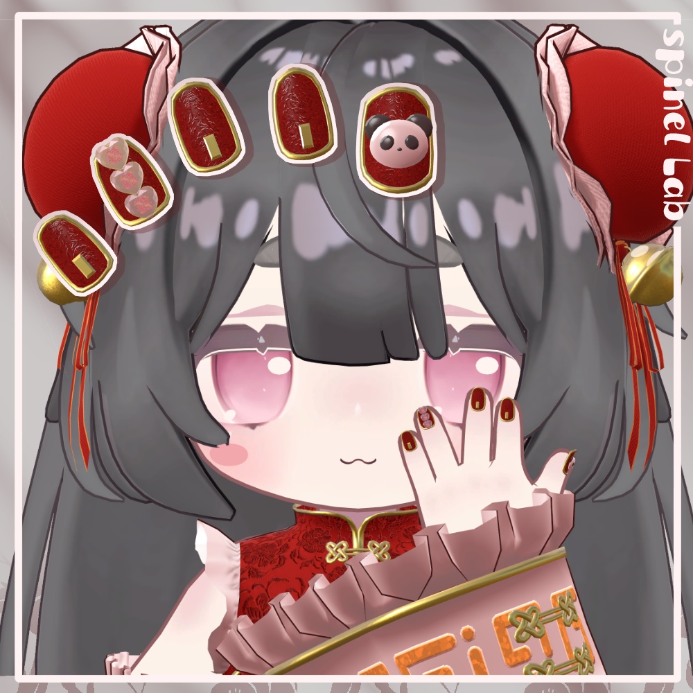 【まめふれんず対応】夢々ネイル