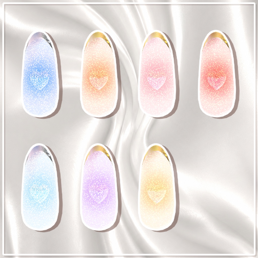 ぷっくりハートねいる