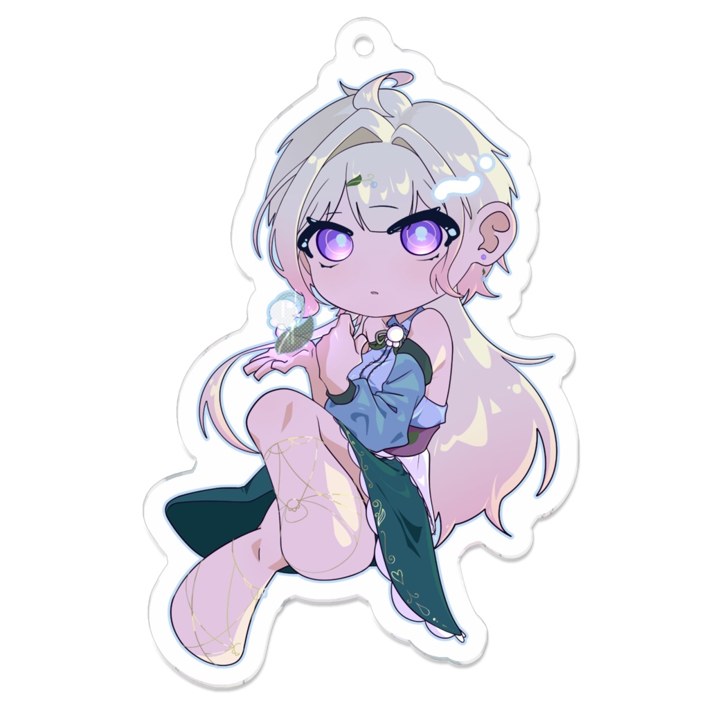 君影風蘭 アクキー ミニキービジュ