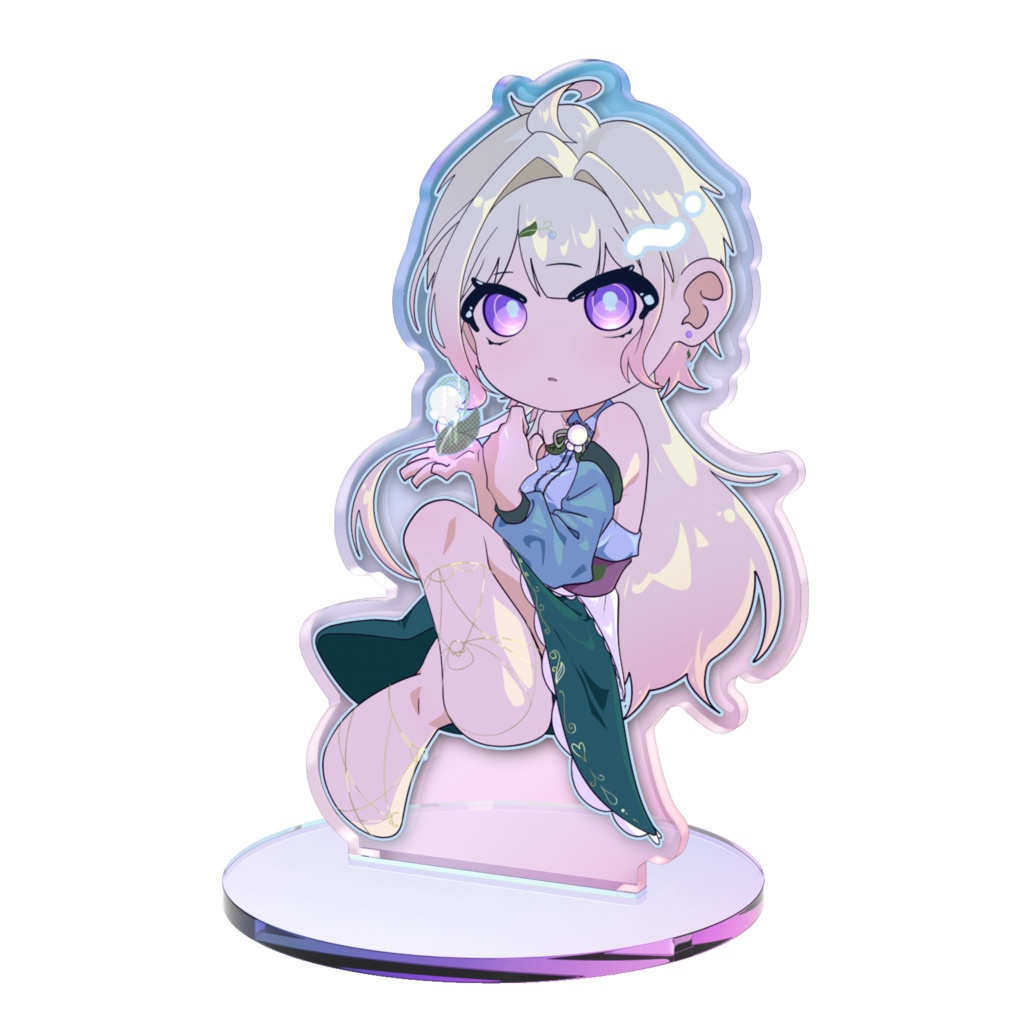 君影風蘭 オーロラアクスタ ミニキービジュ