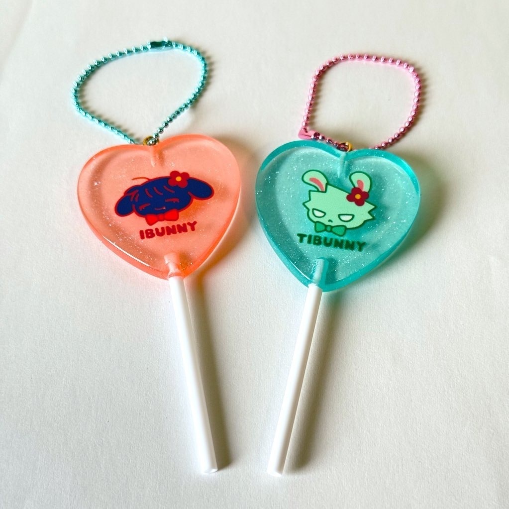 🐰ペロキャンキーホルダー