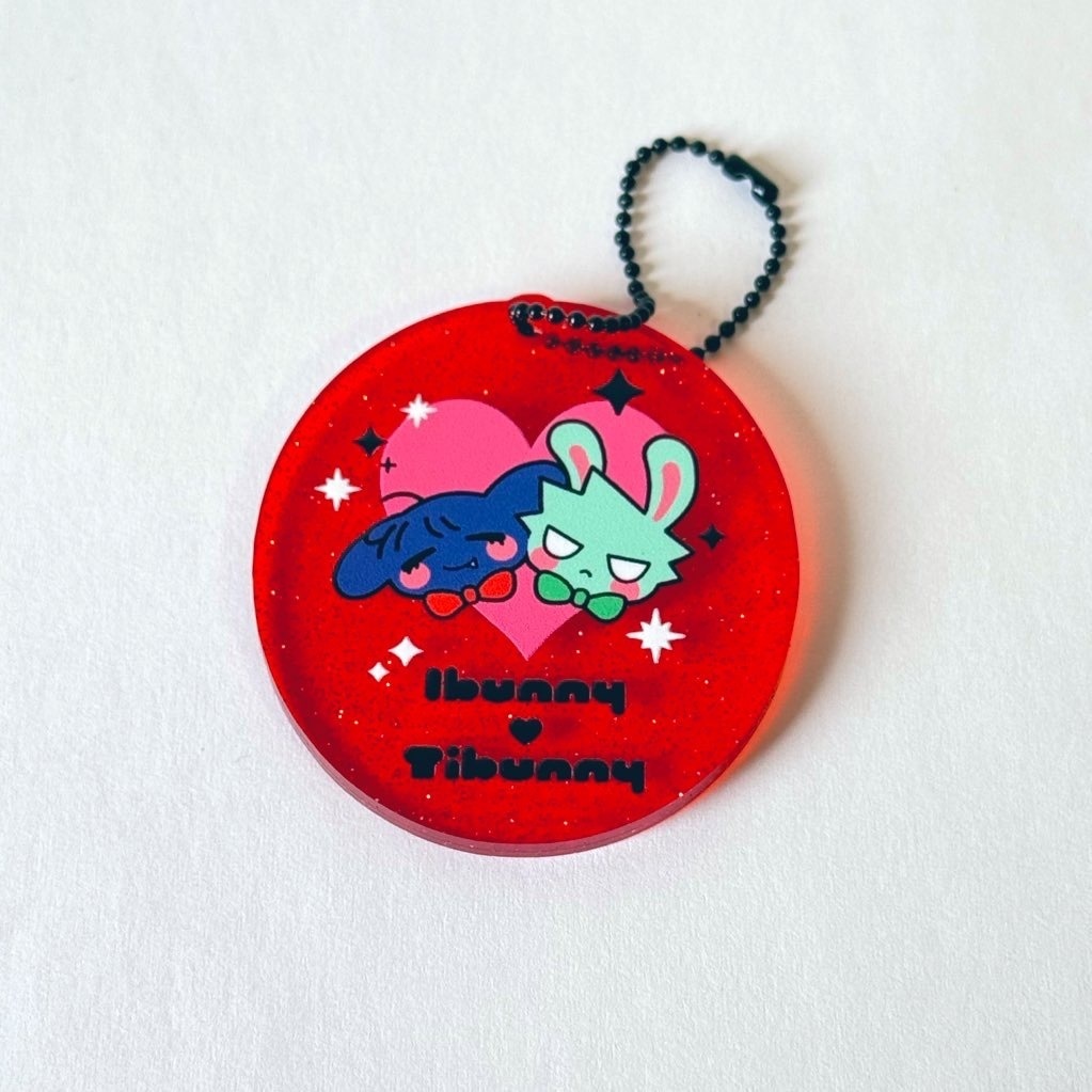 いばに〜てぃばに〜ラブラブアクキー