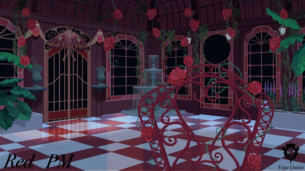 【動く配信背景】421号室 -FAIRY-【Vtuber様向け】