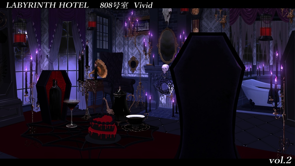 【前景パーツ】-AMENITIES-【Vtuber様向け】 vol.2