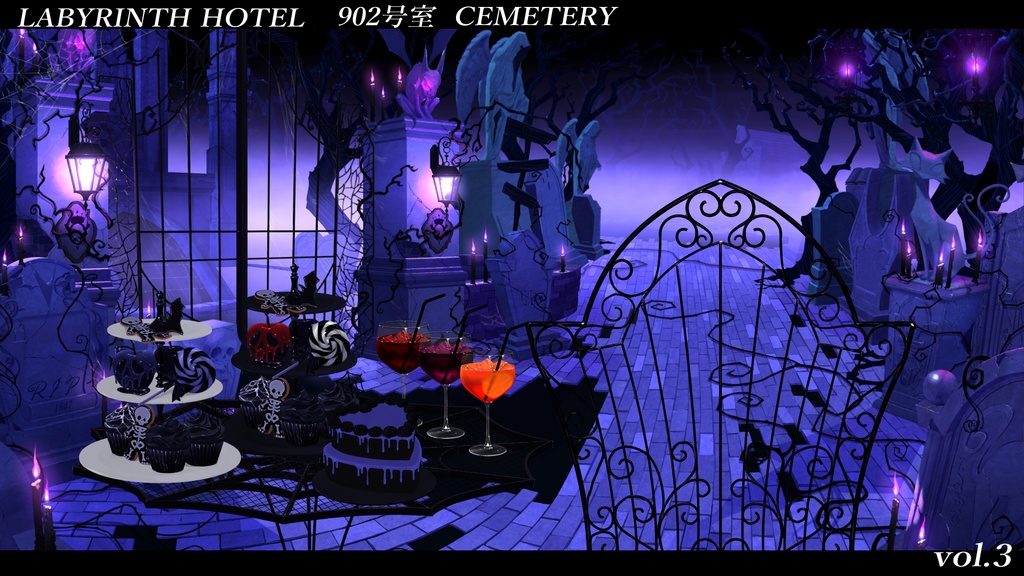 【前景パーツ】-AMENITIES-【Vtuber様向け】 vol.3