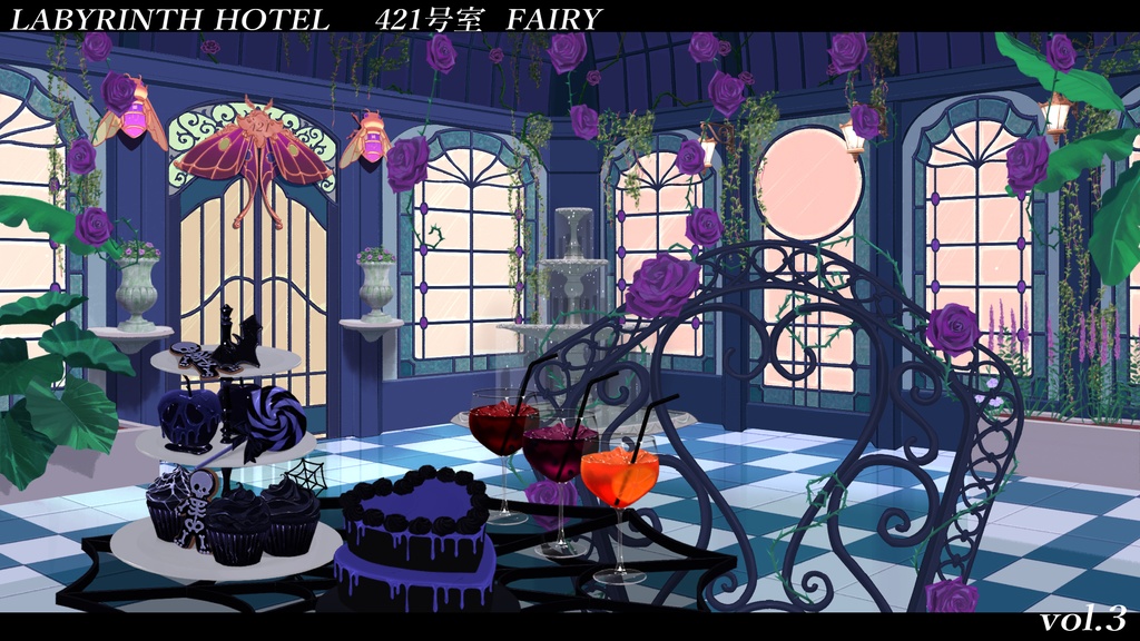 【前景パーツ】-AMENITIES-【Vtuber様向け】 vol.3