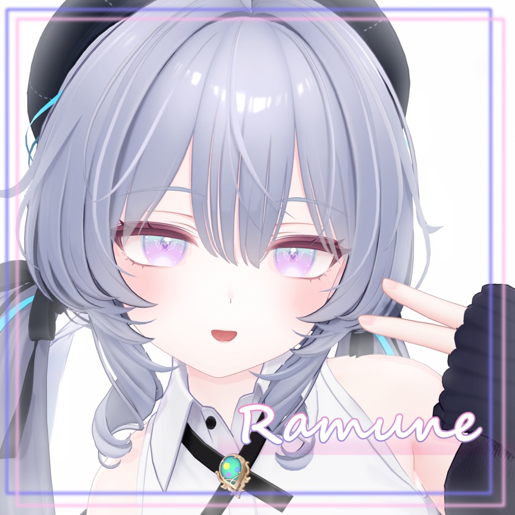 【10アバター対応】🫧🪽Bubble angel eye texture🪽🫧