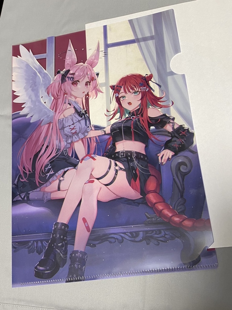 サソリ座ちゃん&乙女座ちゃんクリアファイル