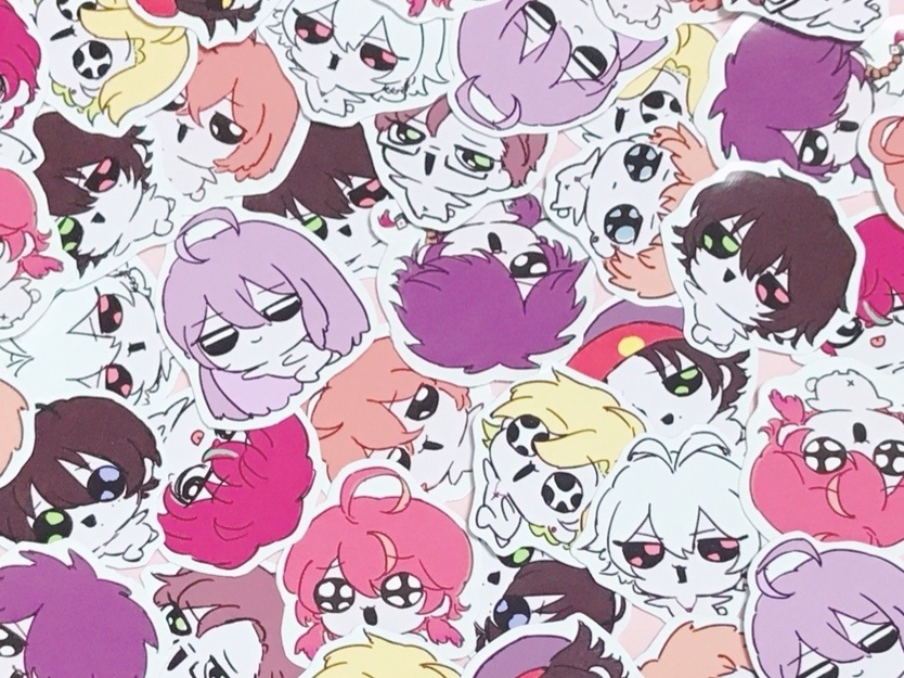 【ヒプマイ】すっぽんぽんフレークシール