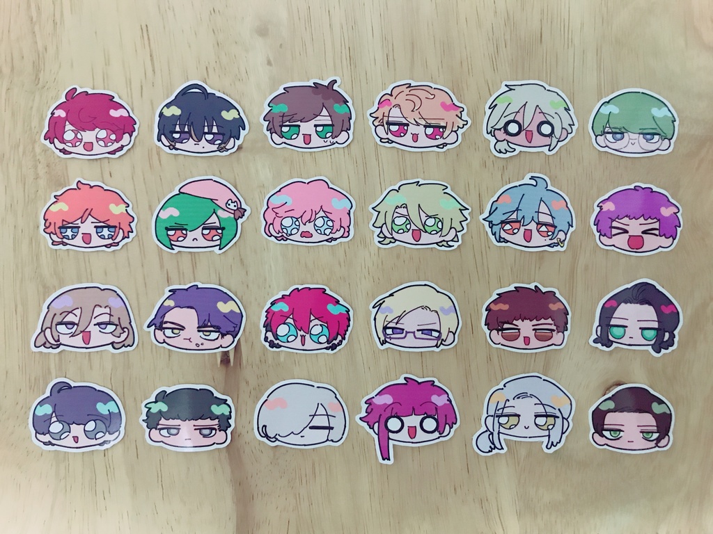 【A3!】顔面フレークシール