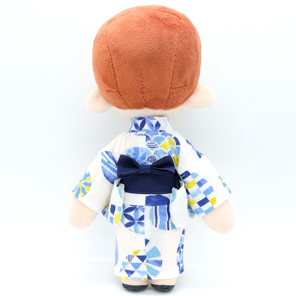 GPぬい衣装 浴衣 女物 しゃぼん玉柄ブルー